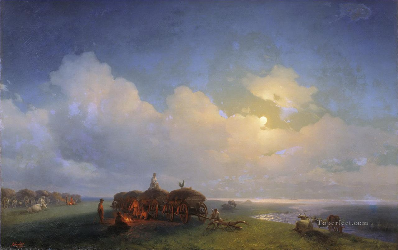 chumaks ocio 1885 Romántico Ivan Aivazovsky Ruso Pintura al óleo